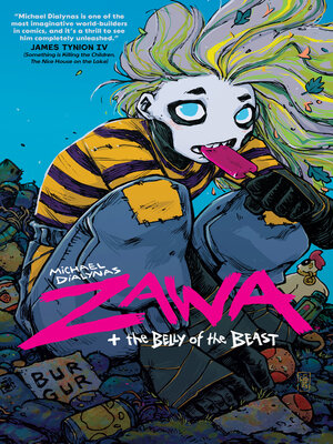 cover image of Zawa + the Belly of the Beast (2023)